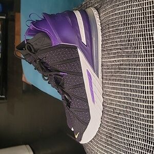 Nike Lebron 18 Lakers Basketball Sneakers, Size 15, used, Black/ Purple